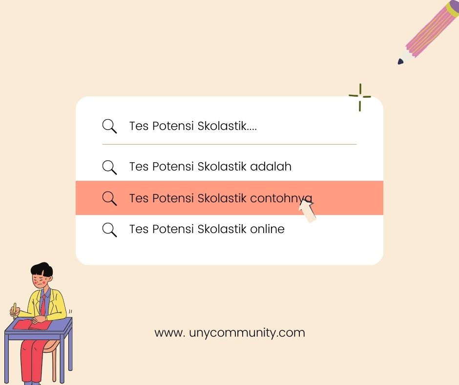 apa itu tes skolastik illustration