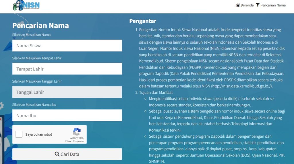 cara mengetahui nisn siswa illustration