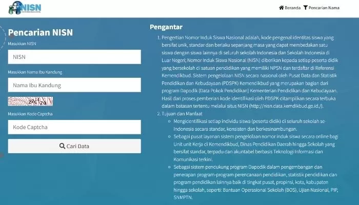 cek nisn kemdikbud illustration
