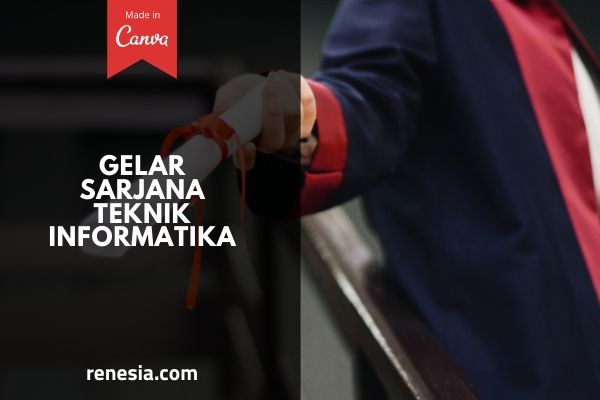 gelar teknik informatika illustration