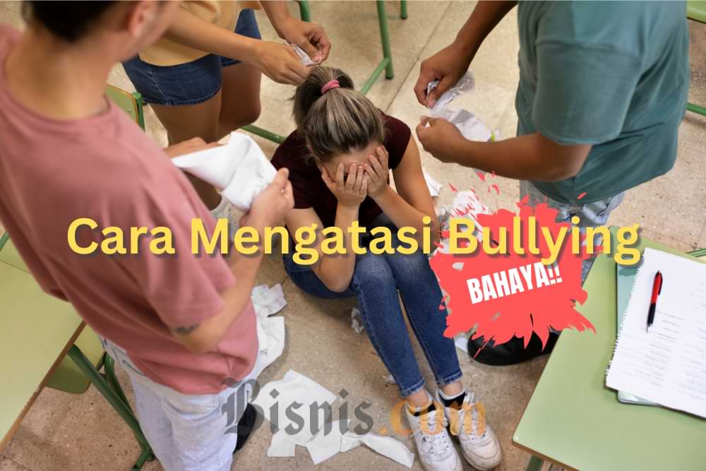 mengatasi bullying illustration